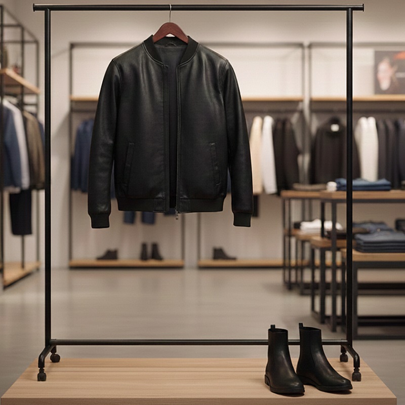 پکیج کاپشن Artim نیم بوت مردانه مشکی مدل Rad